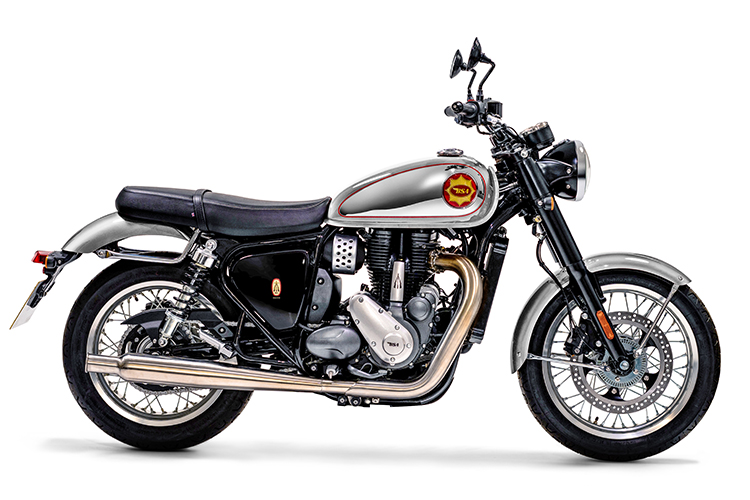 bsa gold star silver dawn